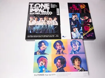 SixTONES 라이브 BD 초회반 3도서 세트 톤파쿠~Feel CITY