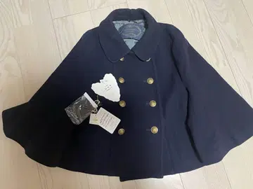 제인 마플 케이프 코트/네이비