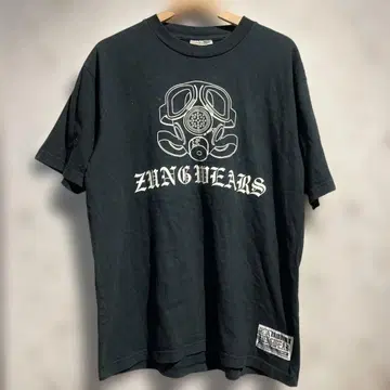 00s NYC ZUNGWEAR 프린트T셔츠 블랙