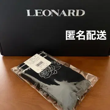 [ 새상품 미개봉 ] LEONARD 롱 기장 삭스 블랙 레오나르