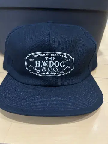 H.W.DOG & CO. 네이비캡
