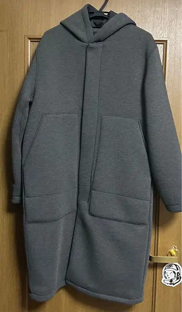 [새상품급] ZARA 후드 부착 자켓 코트/자라 S 사이즈/차콜 그레이