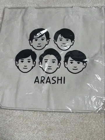 아라시 전시회 토트백