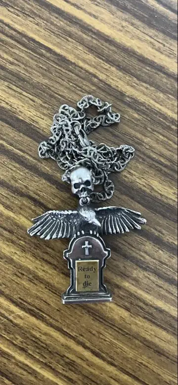 ROSH Ready to die Pendant 실버 925/놋쇠