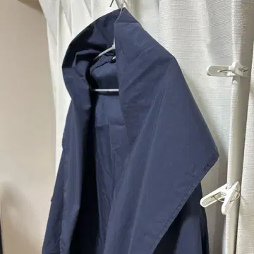 mizuiro ind 네이비 롱 코트