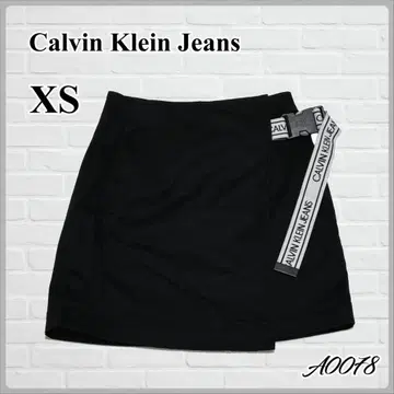 Calvin Klein Jeans 블랙 미니 스커트 XS