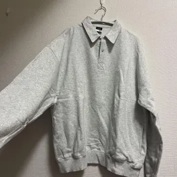 HUF 그레이 피케 셔츠