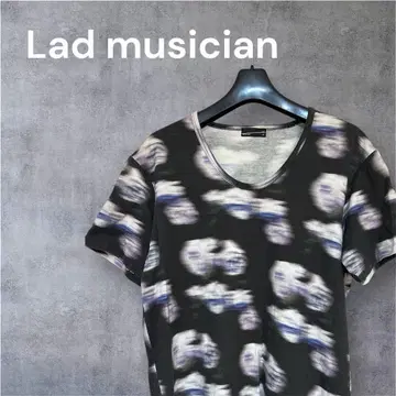 LAD MUSICIAN 올 패턴 티셔츠 사이즈 44