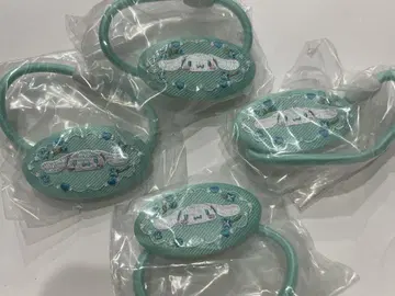 산리오 캐릭터즈 자수 머리끈 시나모롤 4개 세트