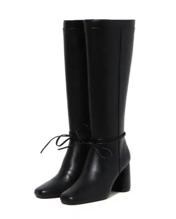 ANDMARY Elina ribbon long boots 37