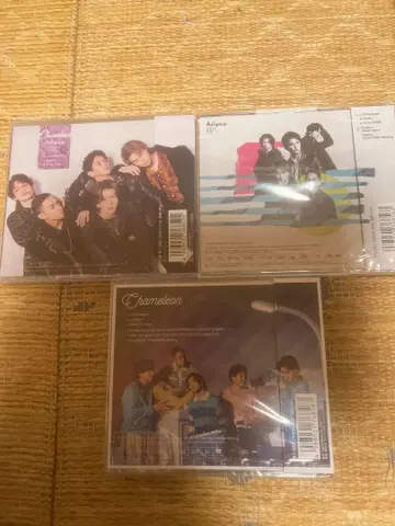 A! group chameleon 초회반 B C 일반ver DVD