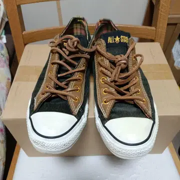 Converse ALLSTAR 코듀로이 다크 그린 size 8