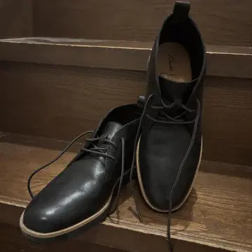 Clarks 블랙 디저트 부츠 24.5