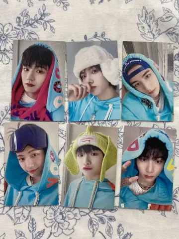 BOYNEXTDOOR WHO! 럭키 드로우 사전 채록 트레이딩 카드 6장