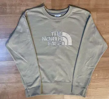 THE NORTH FACE 베이지 맨투맨 S