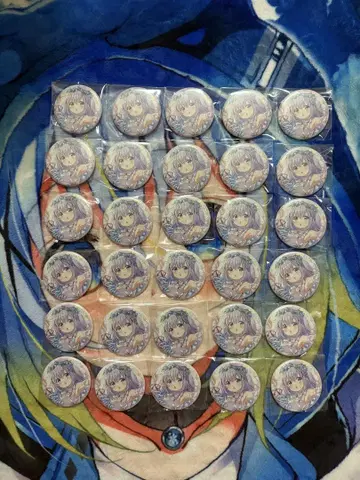 주문은 토끼입니까? 주문토끼 치노 카후 치노 마루이 캔뱃지 30개