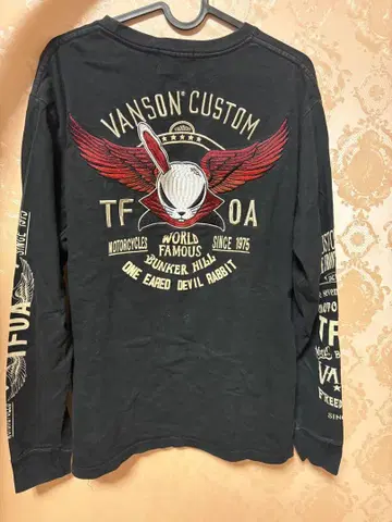 Vanson 롱T셔츠