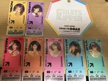 FRUITS ZIPPER 후르츠 지퍼 라라포트 스티커