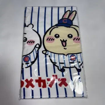 미개봉 새상품 치이카와 (먼작귀) MLB 컵스 페이스 타월