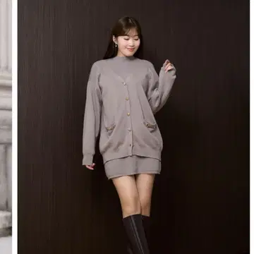 [정품] herlipto Clemence Knit Dress Set