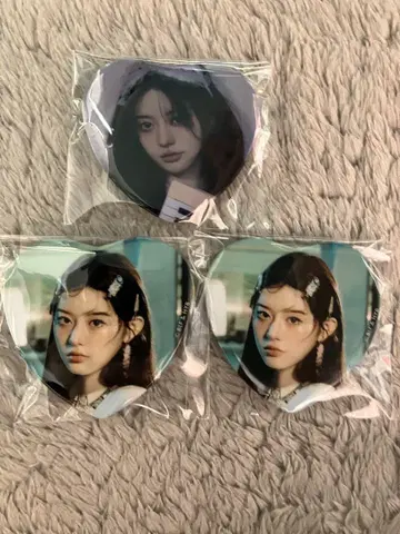 민지 캔뱃지 3개 세트