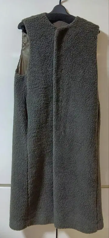 Aga 올리브 그레이 보아 롱 베스트