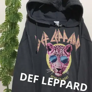DEF LEPPARD 락 오브 에이지즈 후드티 L 공식