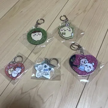 치이카와 아크릴 키링 5개 묶음 판매