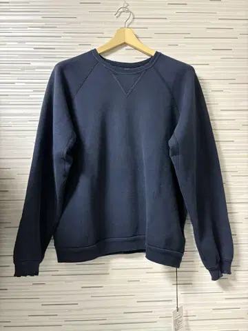 a.presse double V sweat shirts navy 3