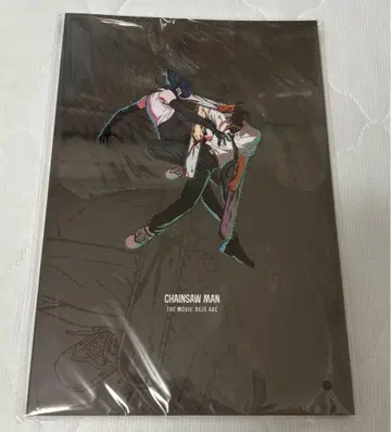 극장판 체인소 맨 레제 편 극장 팜플렛 체인소 맨