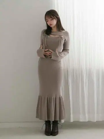앤드마리 Bebe knit dress