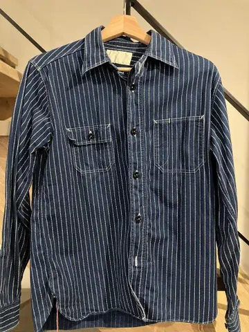 SUGAR CANE SC25551 워배시 데님 셔츠