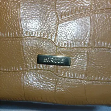 BARCOS 크로커다일 패턴 핸드백