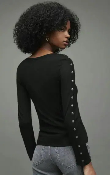 ALLSAINTS 상의 블랙