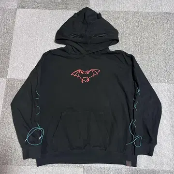 요네즈켄시 '18 Flamingo 박쥐 후드티 XL