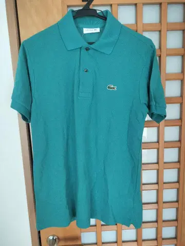 [ 새상품 ] LACOSTE L1212A 그린 피케 셔츠 사이즈 2 S