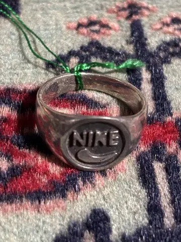 NIKE 빈티지 실버 반지 18호