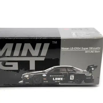 MINI GT LB-ER34 슈퍼 실루엣 스카이라인 블랙 29