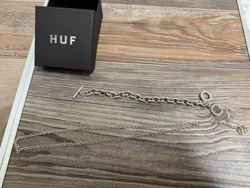 HUF 실버 체인 목걸이 팔찌