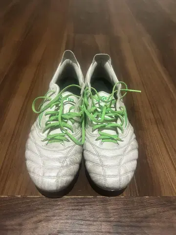 Mizuno 축구화 스파이크 화이트/그린