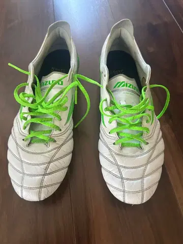 Mizuno 축구화 스파이크 화이트/그린