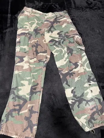 카모플라쥬 카고 팬츠