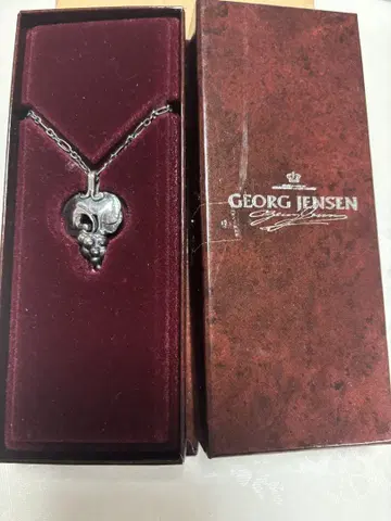 GEORG JENSEN 스컬 목걸이