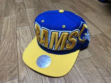 NFL 로스앤젤레스 램스 스냅백 파랑/옐로우 컬러 정품 오리지널