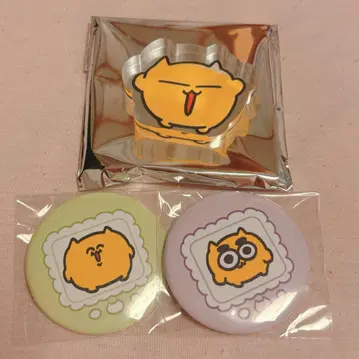운타네코 복권 아크릴 블록 캔뱃지