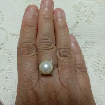 펄 SILVER 반지