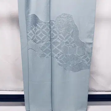 C669 순수 실크 이중 기모노 호몬기 자수 기모노