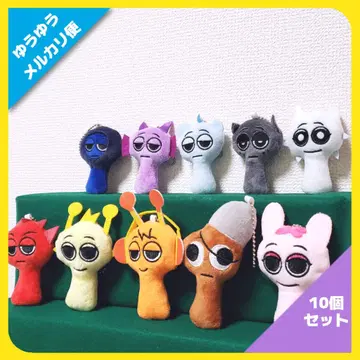 스플랜키 마스코트 키링 (전 10종 세트)