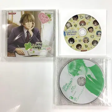 새상품 두근두근 메모리얼 걸즈 사이드 퍼스트 러브 타이핑 CD 3개