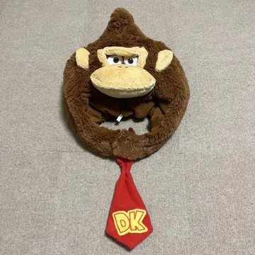 돈키콩 봉제 인형 DK 넥타이 포함